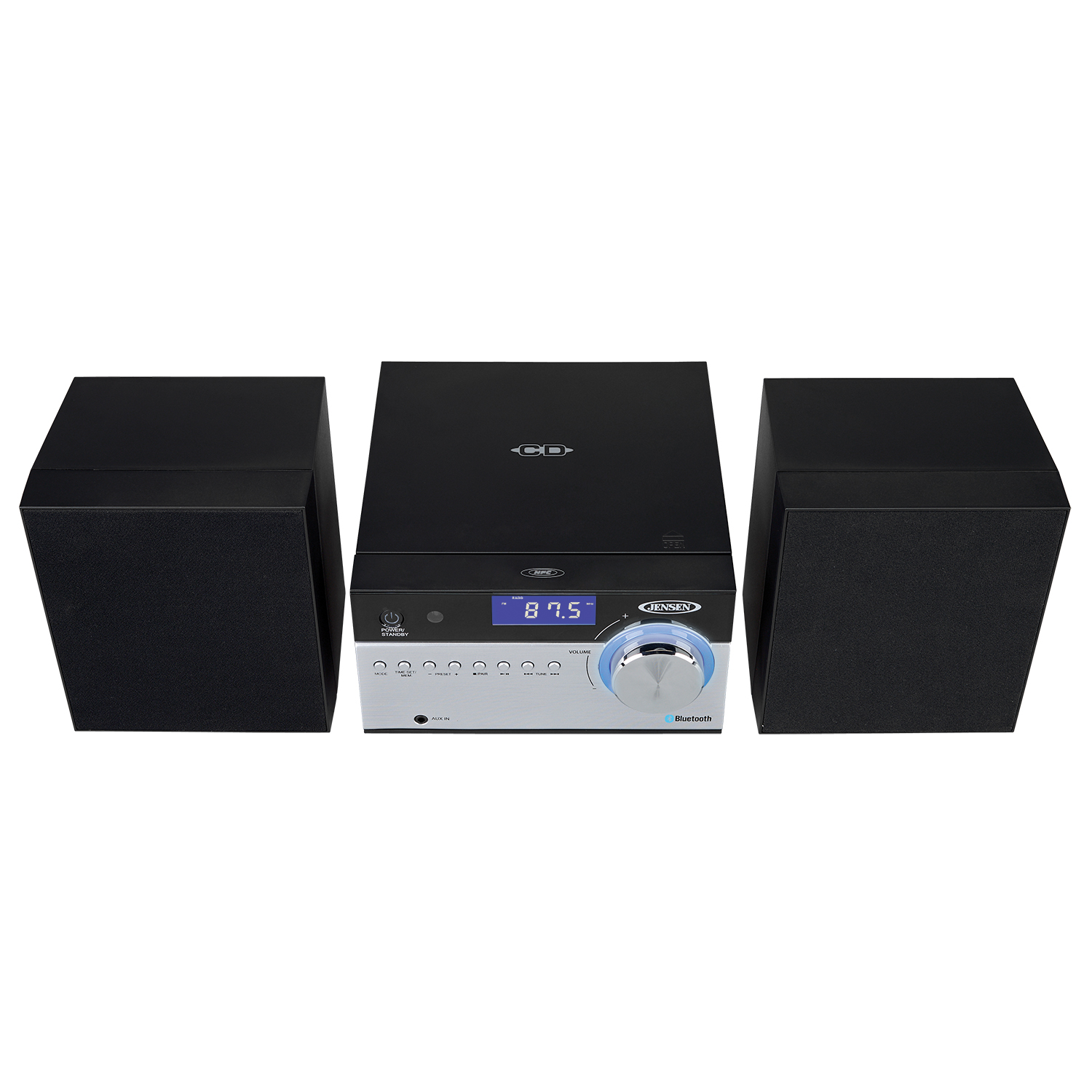 Jensen Bluetooth CD Music System with Digital AM/FM Stereo Receiver - JBS-200 - image 3 of 4