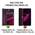 thumbnail image 2 of Kaleidio Case For T-Mobile Revvl 5G [Astro Armor] Rugged Hybrid [Shock Absorption] [Dual Layer] Protector Impact Cover [Black/Black], 2 of 3