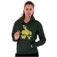 thumbnail image 3 of Wyoming Western Rodeo Rider WY Hoodie Sweatshirt Women Men Brisco Brands 2X, 3 of 6