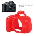 thumbnail image 3 of Silicone Camera Case, Shock Proof Anti Slip Personalized Cover for D3100 D3200, with 1:1 Real Machine Buttons Openings, for DSLR Camera, 3 of 7