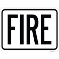 thumbnail image 1 of SignMission A-1824-23966 18 x 24 in. Aluminum Sign - Fire, 1 of 1