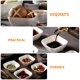 thumbnail image 4 of 8 cuencos de cerámica para salsa, cuencos para salsa de sushi, cuencos blancos para salsa., 4 of 5