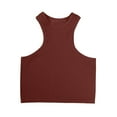 thumbnail image 5 of HOWPAY Full Coverage Bras for Women Push up No Underwire Wireless Supportive Stretch Sports Pullover Tank Tops Comfortable Soft T-Shirt Bra Coffee M, 5 of 7
