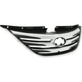 thumbnail image 2 of Grille Chrome For Hyundai 2014 Sonata GLS 2014 Sonata Limited 2014 Sonata SE, 2 of 6