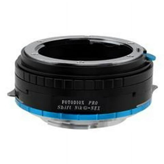 Fotodiox NikG-SnyE-P-Shift Pro Lens Mount Shift Adapter - Nikon Nikkor F Mount G-Type D-SLR Lens To Sony Alpha E-Mount Mirrorless Camera Body