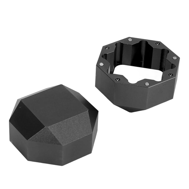 Support de Craie de Billard Octogonal, Rangement Portable Pratique pour Table de Billard Noir