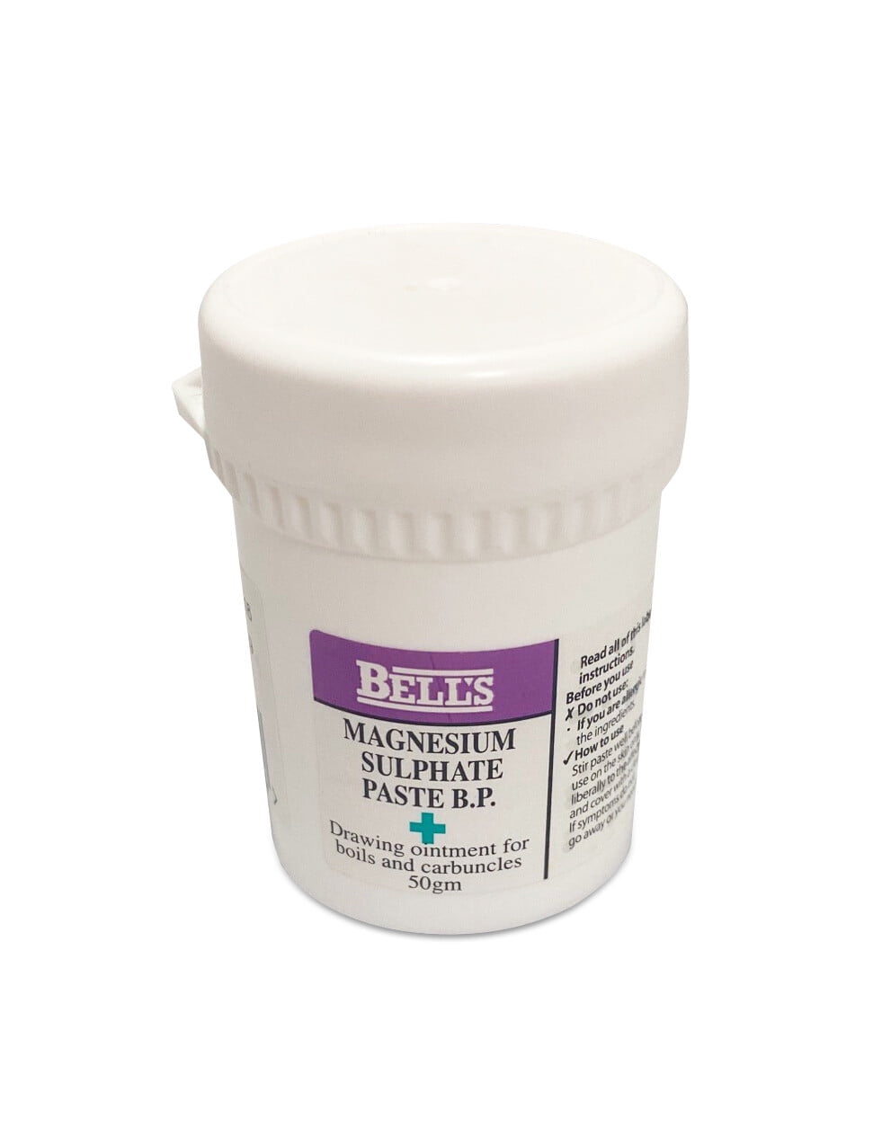 Bell's Magnesium Sulphate Paste Ointment Boils Reduce Inflammation Skin