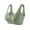 Green, variant on fatyb Womens Front Closure Bras No Underwire Breathable Bras for Women Comfy Full Coverage Everyday Bra