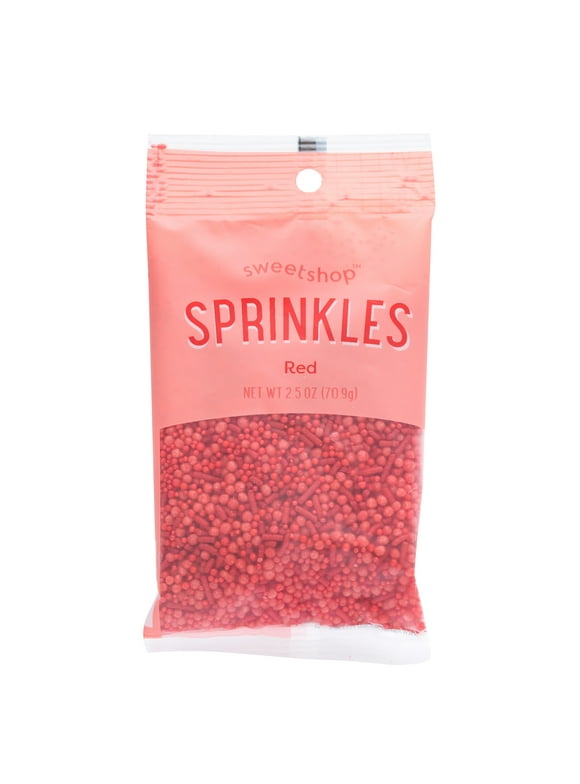 Sweetshop Red Sprinkle Mix, 2.5oz - Dessert Toppings