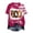 Hot Pink, variant on Plus Size It's Fall Y'all T-Shirt Women Halloween Bleached Shirt Leopard Plaid Pumpkin Graphic Tees Casual Fall Tops Red XXL