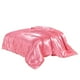 thumbnail image 3 of Funda de edredón Funda nórdica de seda artificial Cremallera Funda de almohada para dormir Juego de cama, Doble, 168x229cm, Rosa Methold HA003632-10, 3 of 7