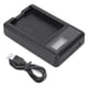 thumbnail image 2 of Cargador de Batería, Pantalla LCD Batería Resistente A la Abrasión Plástico de Cargador Único para D5100, 2 of 7