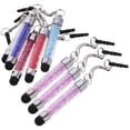 thumbnail image 4 of 8pcs Universal Crystal Capacitive Stylus Domed Tip Touch Pen Handwriting Capacitive Pens for Phone Tablet (Mixed Colors), 4 of 6