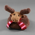 thumbnail image 2 of Drinkwear 4-Piece Choc Moose Plush Coasters for Wine, Beer and Cocktail, 2 of 7