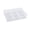 A, variant on Clear Plastic Storage Tray with 3 Compartments, Transparent Parts Organizer Bin for Hardware Screws Nuts Bolts, Workshop Garage Office Desktop Sorting Box