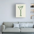 thumbnail image 4 of Canvas Wall Art - Pictufy Studio 'Cocktail Green' Wall Art for Living Room, Bedroom, or Office Décor by Trademark Fine Art - 18 x 24 Inches, 4 of 5