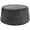 Silver, variant on Muslim Prayer Cap for Men, Winter Hard Shell Eid Hat with Plush Lining, Black, 58 cm, 1 Pack
