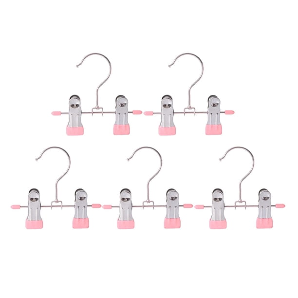 5 uds perchas para botas Clips pinzas para ropa de lavandería con gancho soporte para botas ganchos para lavandería Clips colgantes para rosa