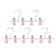 thumbnail image 1 of 5 uds perchas para botas Clips pinzas para ropa de lavandería con gancho soporte para botas ganchos para lavandería Clips colgantes para rosa, 1 of 9
