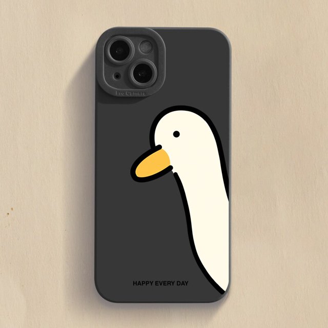 Funda de silicona suave con dibujos animados para Xiaomi, funda de pato para Mi 12, 11 Lite, 13, 12 T, 11T, Poco X5, X4, X3 Pro, F5, Note 12 Redmi, Turbo 11, 10, 9 Fivean unisex