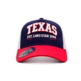thumbnail image 2 of Knite Gorra Trucker para Hombre de Malla Transpirable Texas Lone Star Tricolor, 2 of 5