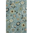 thumbnail image 2 of SAFAVIEH Four Seasons Derren Novelty Flowers Area Rug, Blue/Multi, 4' x 6', 2 of 6