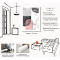 thumbnail image 3 of Neutral Abstract Wall Art Prints in Blush Pink, Grey, and Black, for Living Room, Bedroom, Entryway, and Kitchen, Modern Minimalist Decor Unframed Size 18x24 / 45x60 cm, 3 of 14