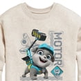 thumbnail image 3 of Paw Patrol - Rubble & Crew - Motor Working - Toddler & Youth Crewneck Fleece Sweatshirt, 3 of 6