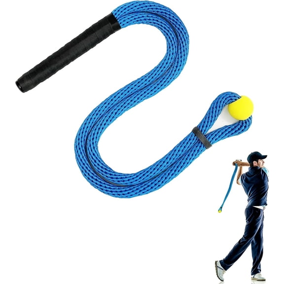 Golf Rope Swing Trainer, Professional Golf Swing Rope Training Aid to Improve Speed, Tempo, Rhythm, Flexibility and Strength, Golf Warm-Up Practice Equipment for Golfers of All Levels