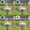 thumbnail image 4 of Bomba solar para baño con forma de pájaro Mademax, mejora, 1,4 W, 6 boquillas, 4 of 8
