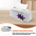 thumbnail image 3 of UPGRATOR Pañuelos De Plástico Plata Resistente Con Patrón De Rosas Para Hogar Y Escritorio, 3 of 5