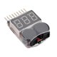 thumbnail image 2 of Probador de batería 1S-8S, alarma de batería RC, comprobador de Lipo con LED para baterías Lipo, Li-ION, Li-Fe Fonepro, 2 of 5