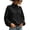 Black, variant on Womens Half Zip Pullover Sweatshirt Long Sleeve Quarter Zip Sweatshirts Mock Neck Soft Casual Fall Sweatshirts, Daily Wear