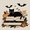 Gray Halloween Cat, variant on FORMRS 1-Subject Spiral Notebook 8" x 5" College Ruled 60 Refillable Sheet, 2 Pack, Gray Halloween Cat