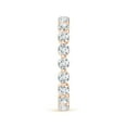 thumbnail image 3 of ANGARA IGI Certified Lab Grown 1.16 Ct Diamond Stackable Ring for Women in 14K Rose Gold (Size-2.4mm|Color-F-G|Clarity-VS) | April Birthstone, Anniversary Jewelry Gift for Women | Diamond Ring, 3 of 4