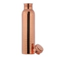 thumbnail image 3 of Hammered Pure Copper Water Bottle UNLINED, UNCOATED and LACQURE FREE for Ayurvedic Health Benefits, 1000 Ml (33.81 Fl Oz), 3 of 4