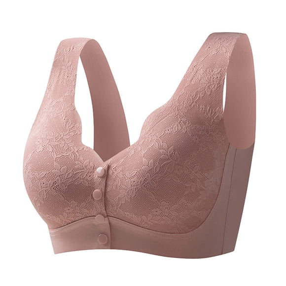 Baikeli Clearance Sale Prime Free Shipping Women's Sports Bras Open Front Bras Sealess Plus Size Underwear Push Up Lace Bras Full Coverage Bras Wireless Racerback Bras,Bras for Women