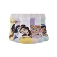 thumbnail image 4 of Disney Princess Girls No-Show Socks, 6-pack, Sizes S-L, 4 of 6