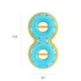 thumbnail image 5 of Catstages Meowsome Infinity Ball Track for Cats, Figure-8 Shaped, Compatible with 2-in-1 Topper Toys, Blue, 5 of 5