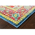thumbnail image 2 of Oriental Weavers Joli 1331S Blue/ Red Rectangle Indoor Area Rug, 2 of 2