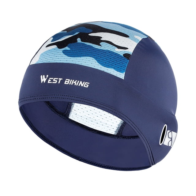 WREESH Cycling Helmet Lower Cap Cycling Cap Breathable Sweat Wicking Sunscreen Hat