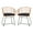 Natural/Black, variant on Flash Furniture Devon Wicker Patio Club Chairs, Natural/Light Gray, Set of 2