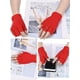 thumbnail image 4 of BR Guantes de invierno sin dedos - Manoplas de punto para escribir para niños y niñas, 4 of 5