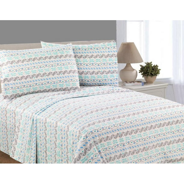 Mainstays Microfiber Sheet Set, Queen, Bombara