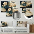 thumbnail image 4 of Designart "Liquid Ink VORTEXscape II" Abstract Spirals Metal Wall Art, 4 of 5