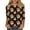 Multicolour, variant on Horkkom Christmas Shirts for Women 3/4 Sleeve Christmas Tree Print Round Neck Loose Top T-shirt XXXL