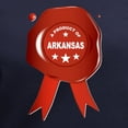 thumbnail image 3 of CafePress - A Product Of Arkansas T Shirt - Women's V-Neck Dark T-Shirt, 3 of 4