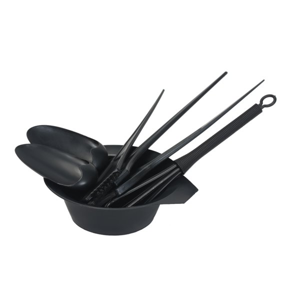 7PCS Hair Dye Kit Hair Coloring Brush & Bowl Set Salon Hair Coloring Dye Brush Comb Ear Covers Dye Mixer Hair Tint Dyeing Coloring Applicator