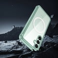 thumbnail image 3 of ShellTech Magnetic Case for Samsung Galaxy S23 FE,Compatible with Mag-Safe Double-Sided 360 Degree Full Body Built-in Screen Protection Case Shockproof Rubber Cover,Green, 3 of 4