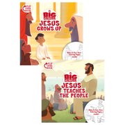 One Big Story: Jesus Grows Up/Jesus Teaches the People Flip-Over Book (Paperback)